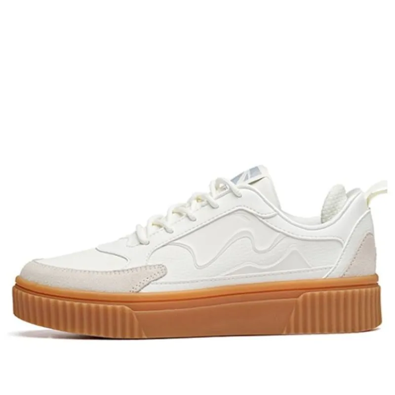 (WMNS) ANTA Casual Skateshoes 'Ivory White' 922018050-3 sold by KicksCrew