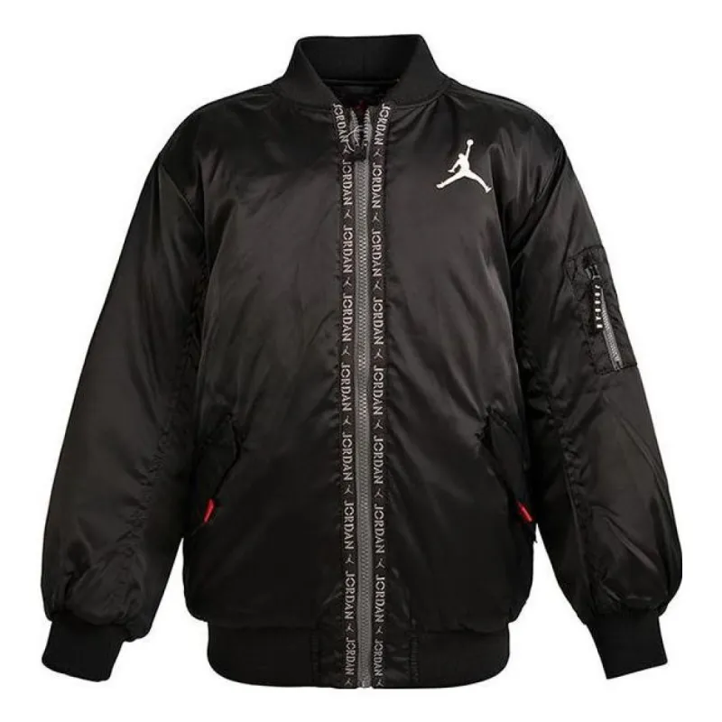 (GS) Air Jordan Boxy Fit Puffer Jacket 'Black' FB1680-010 sold by KicksCrew