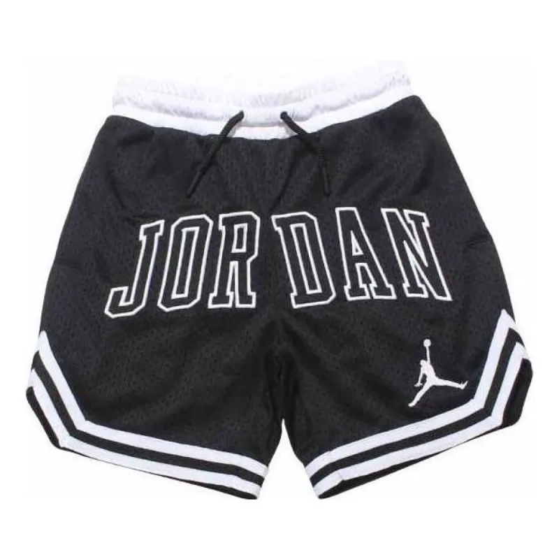 (GS) Air Jordan Front Logo Short 'Black' JD2322029-002 sold by KicksCrew