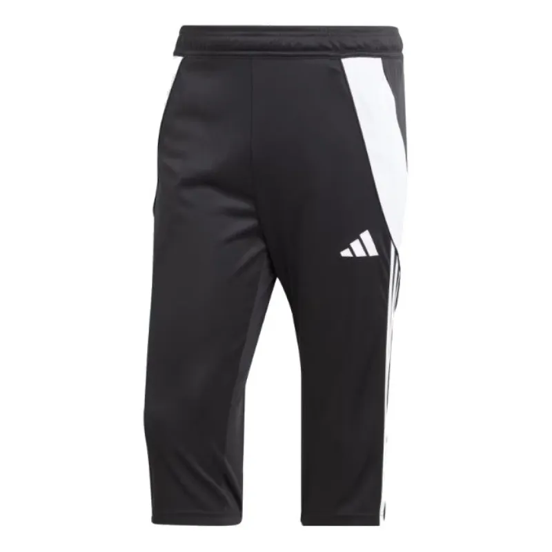 adidas Tiro 24 3/4 Pants 'Black White' IJ7671 sold by KicksCrew