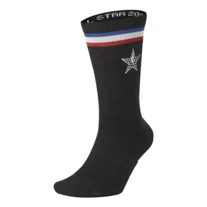 Air Jordan Elite Crew Nba All Star Socks 'Black' SX7411-010 sold by KicksCrew