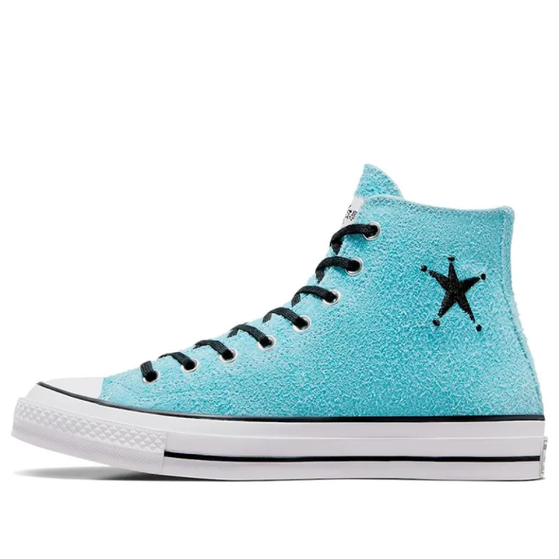 Converse x Stussy Chuck 70 High 'Sky Blue' A07663C sold by KicksCrew