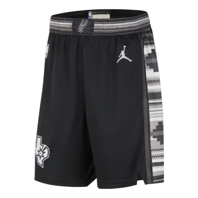 Air Jordan x NBA San Antonio Spurs Statement Edition Short 'Black' DO9441-010 sold by KicksCrew