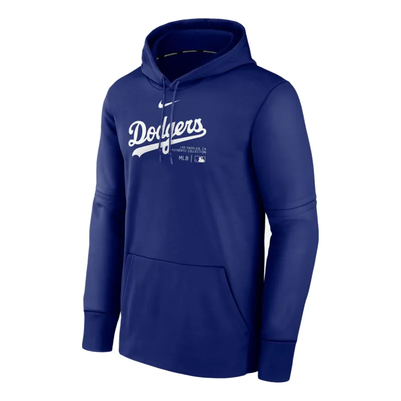 Nike Therma MLB Los Angeles Dodgers Authentic Collection Practice Pullover Hoodie 'Royal' NAC311L6LD-J37 sold by KicksCrew