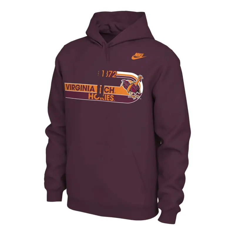 Nike College Hoodie 'Virginia Tech - Team Maroon' HF7246-692 sold by KicksCrew