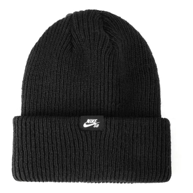 Nike SB Skate Fisherman Beanie 'Black' DJ6044-010 sold by KicksCrew