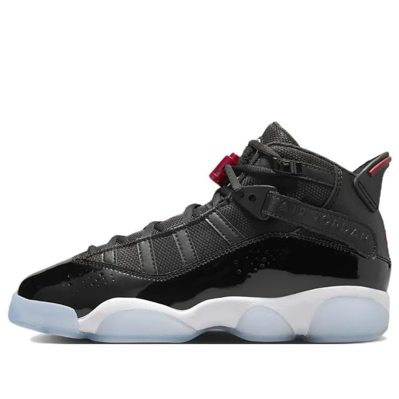 (GS) Air Jordan 6 Rings 'Black Gym Red' 323419-064 sold by KicksCrew