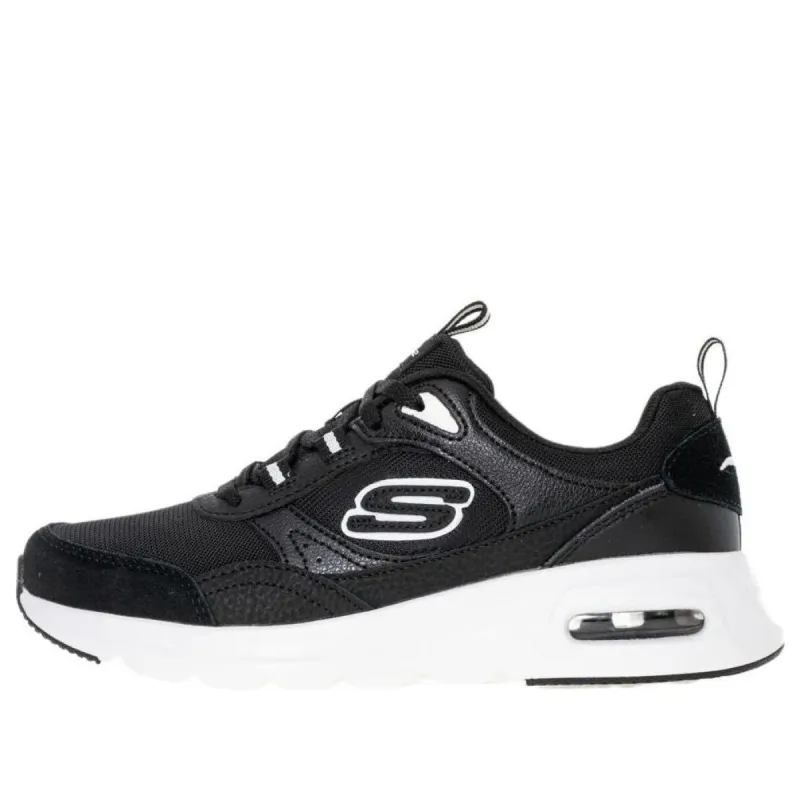 (WMNS) Skechers Skech-Air Court 'Black White' 149947-BKW sold by KicksCrew