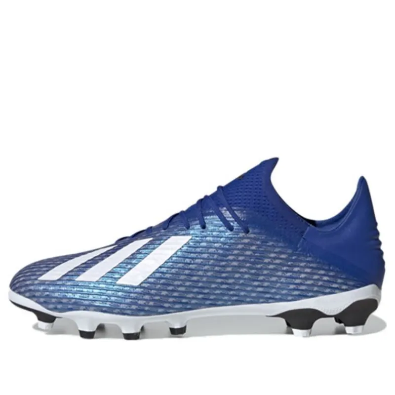 Adidas X 19.2 Hard Ground AG Soccer Cleats 'Blue White' EG1492 sold by KicksCrew