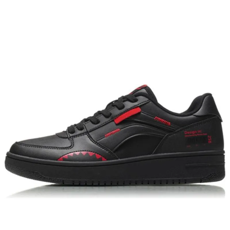 Li-Ning No.258 Classic Leisure Low 'Black Red' AGCN357-3 sold by KicksCrew