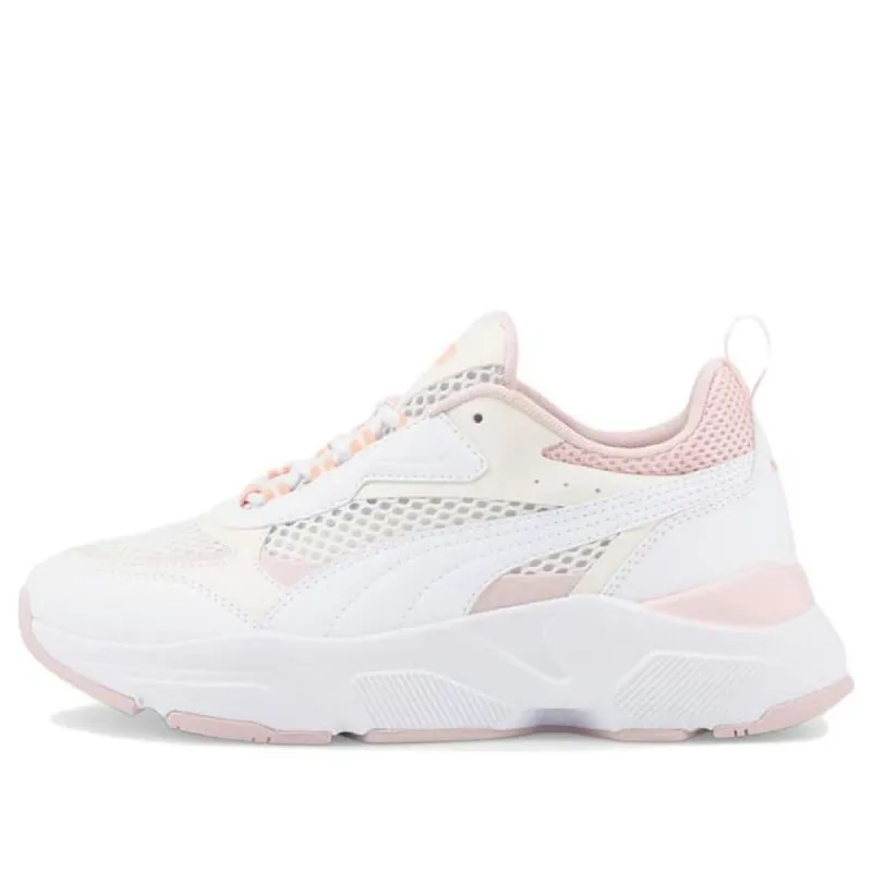 (WMNS) Puma Cassia Summer 'White Soft Pink' 384648-01 sold by KicksCrew