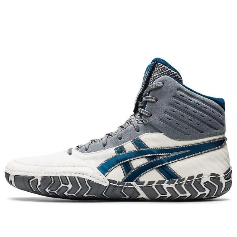 ASICS Aggressor 4 'White Mako Blue' 1081A001-103 sold by KicksCrew