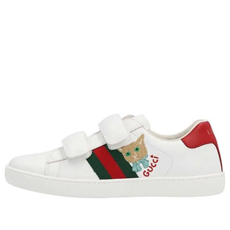 (WMNS) GUCCI Ace 'Cat' 666370-CPWB0-9082 sold by KicksCrew