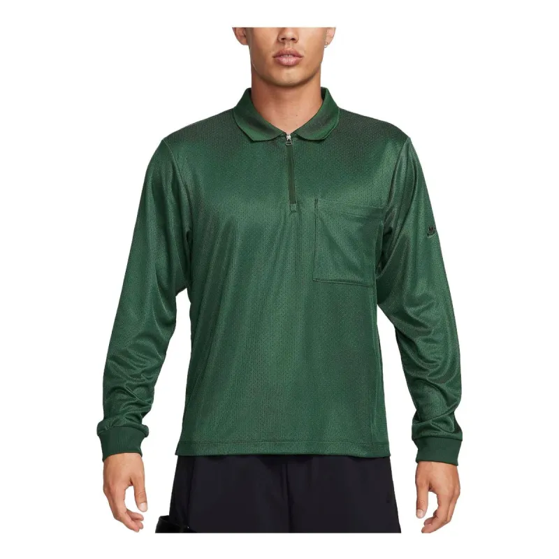 Nike Sportswear Tech Pack Men's Dri-FIT 1/2-Zip Long-Sleeve Top 'Green' FB7382-323 sold by KicksCrew