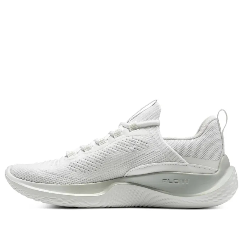 (WMNS) Under Armour Flow Dynamic 'White Metallic Gold' 3026107-106 sold by KicksCrew
