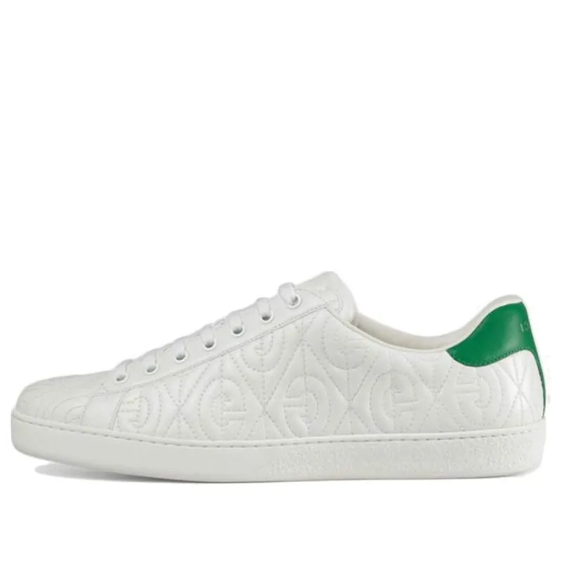 Gucci Ace G 'Rhombus  White' 598833-0R0A0-9063 sold by KicksCrew