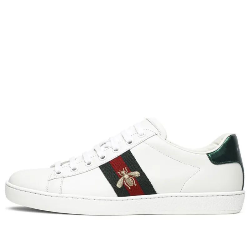 (WMNS) Gucci Ace Low 'Bee Embroidered' 611969-DOPE0-9064 sold by KicksCrew
