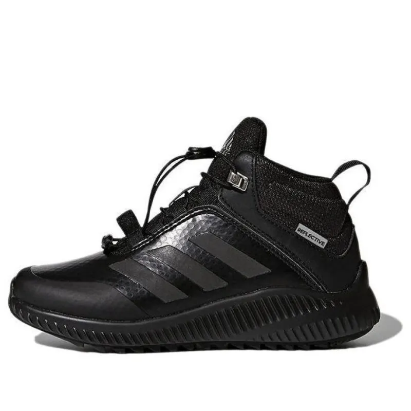 (GS) Adidas Fortatrail Mid Sneakers 'Core Black' S81126 sold by KicksCrew