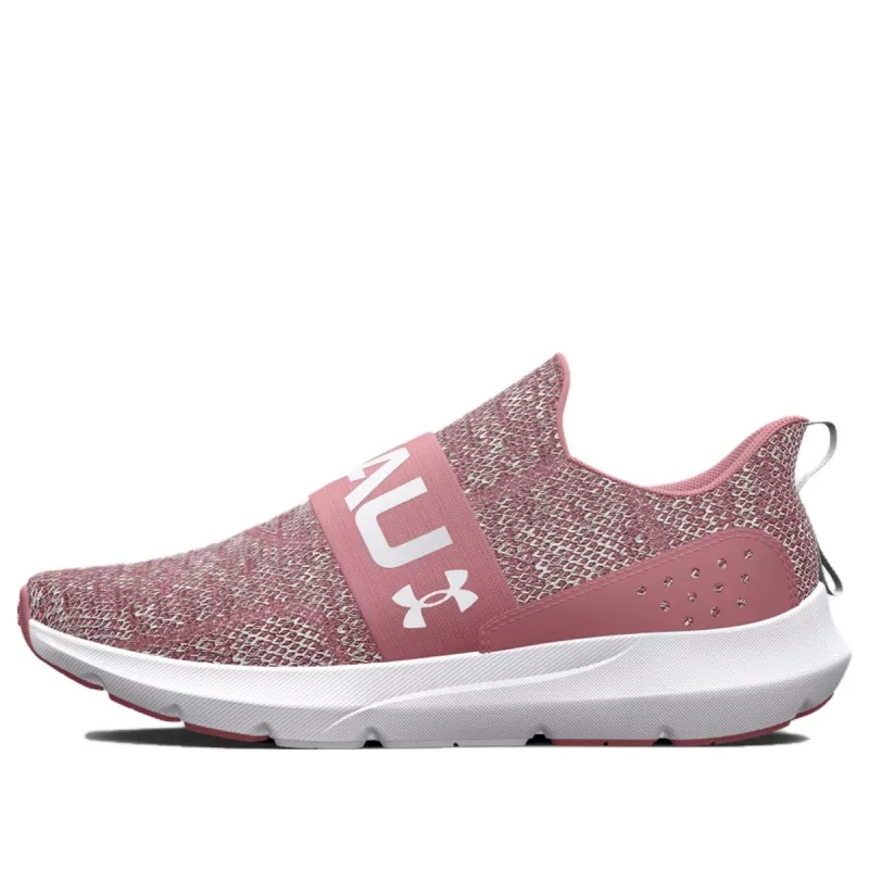 (WMNS) Under Armour Surge 3 Slip 'Pink Elixir' 3026507-601 sold by KicksCrew