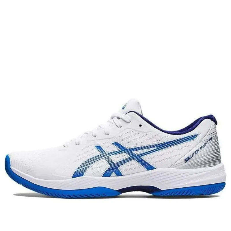 ASICS Solution Swift FF 'White Electric Blue' 1041A298-102 sold by KicksCrew