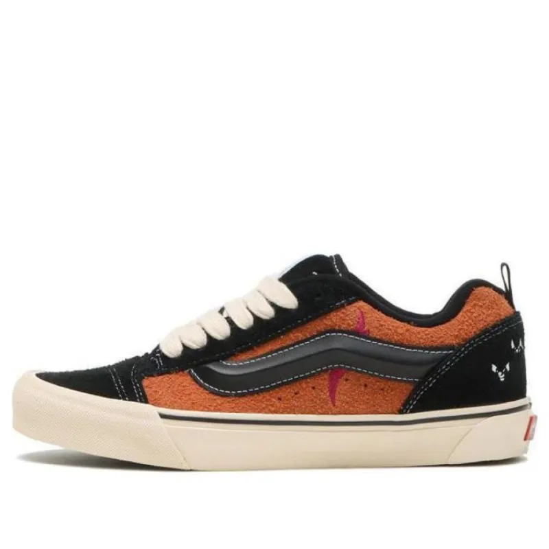 Vans Disney X Knu Skool Shoes 'Black Orange' VN0009QCYS8 sold by KicksCrew
