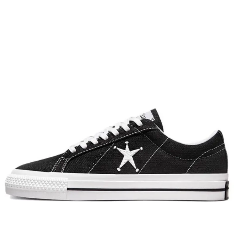 Converse Stussy x One Star Low 'Black' 173120C sold by KicksCrew
