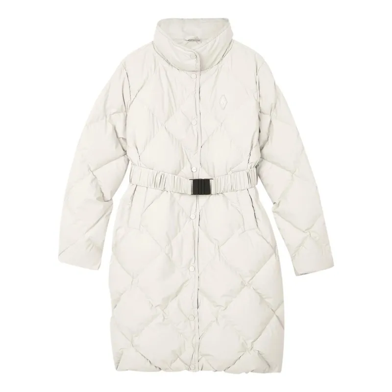 (WMNS) Skechers Bob's Series Long Sleeve Down Jacket 'White' L423W060-0074 sold by KicksCrew