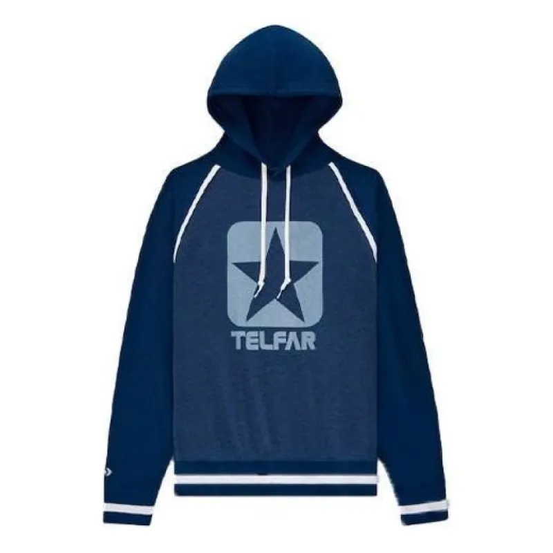 Converse x TELFAR Hoodie 'Navy White' 10022845-A01 made by Converse