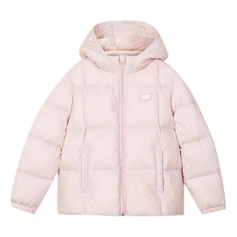 (GS) Skechers Casual Down Jacket 'Pink' L423K119-01NX sold by KicksCrew