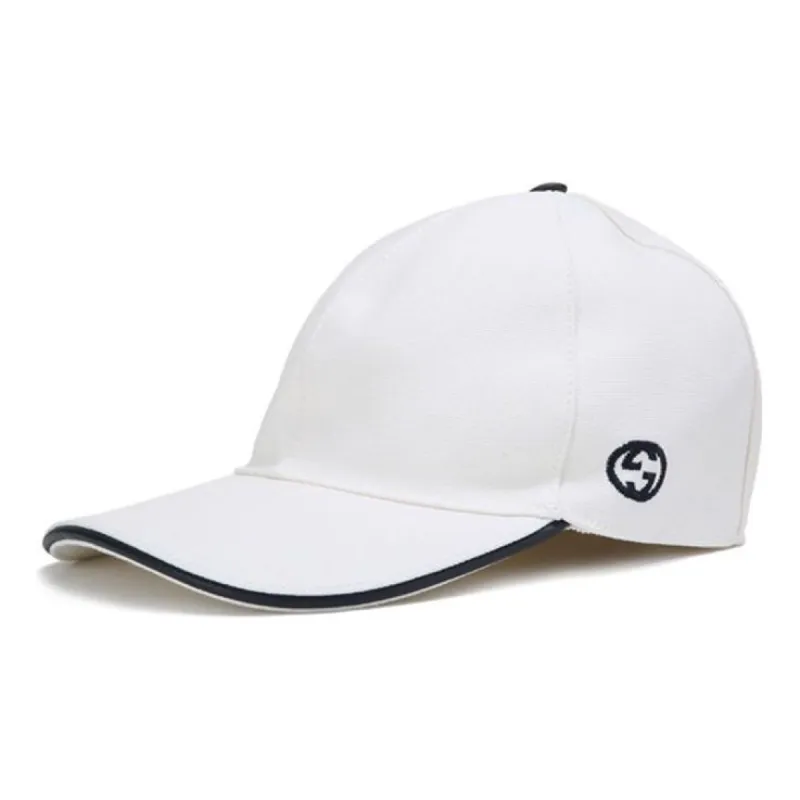 Gucci GG Cutton Baseball Hat 'White' 387554-4H010-9000 sold by KicksCrew