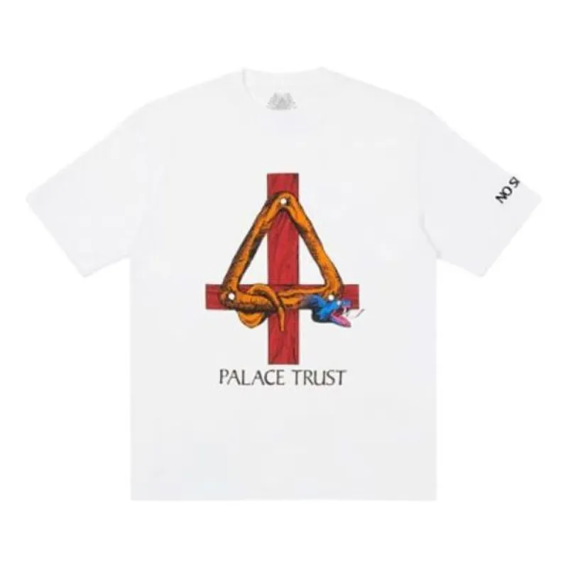 Palace FW21 Ultimo Trust T-Shirt 'White' P21TS245 sold by KicksCrew