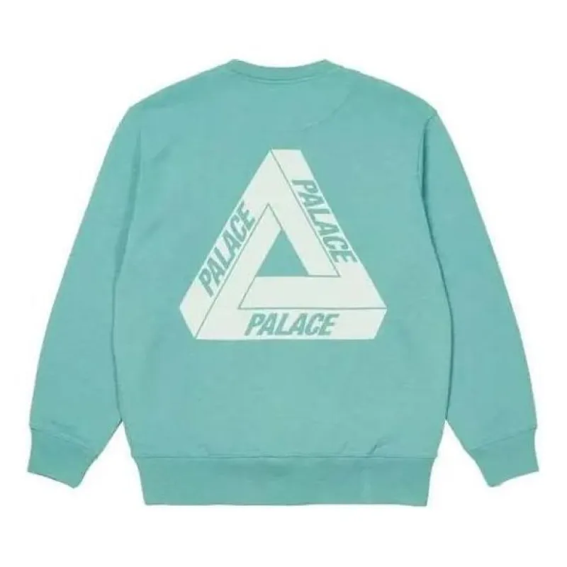 Palace FW21 Slub Crew 'Teal' P21CS072 sold by KicksCrew