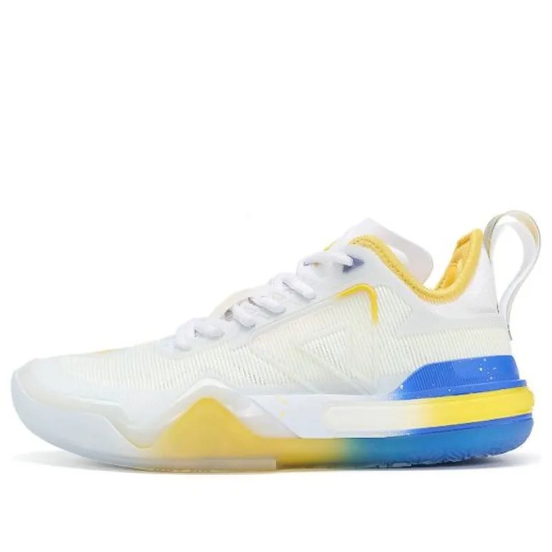 (WMNS) Peak AW1 Switch Andrew Wiggins 'White Blue Yellow' ET31878A-WHITEBLUE sold by KicksCrew