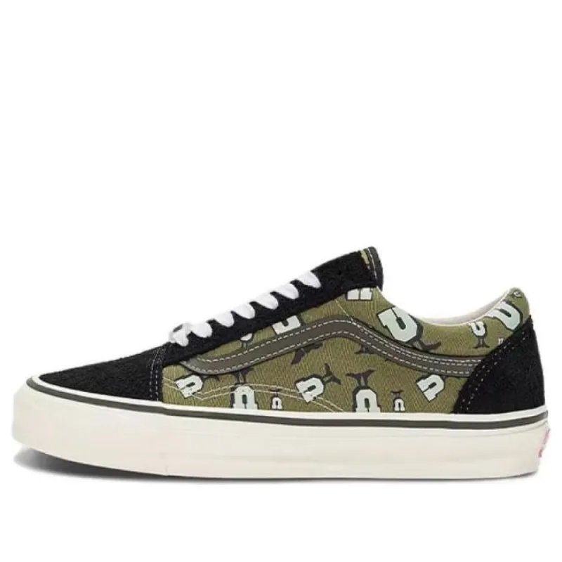 Vans UNDEFEATED x Old Skool U-MAN 'Black Green' VN0A4P3XGRN sold by KicksCrew
