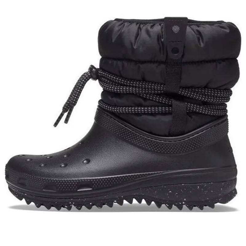 (WMNS) Crocs Classic Neo Puff Luxe Boots 'Black' 207312-001 sold by KicksCrew