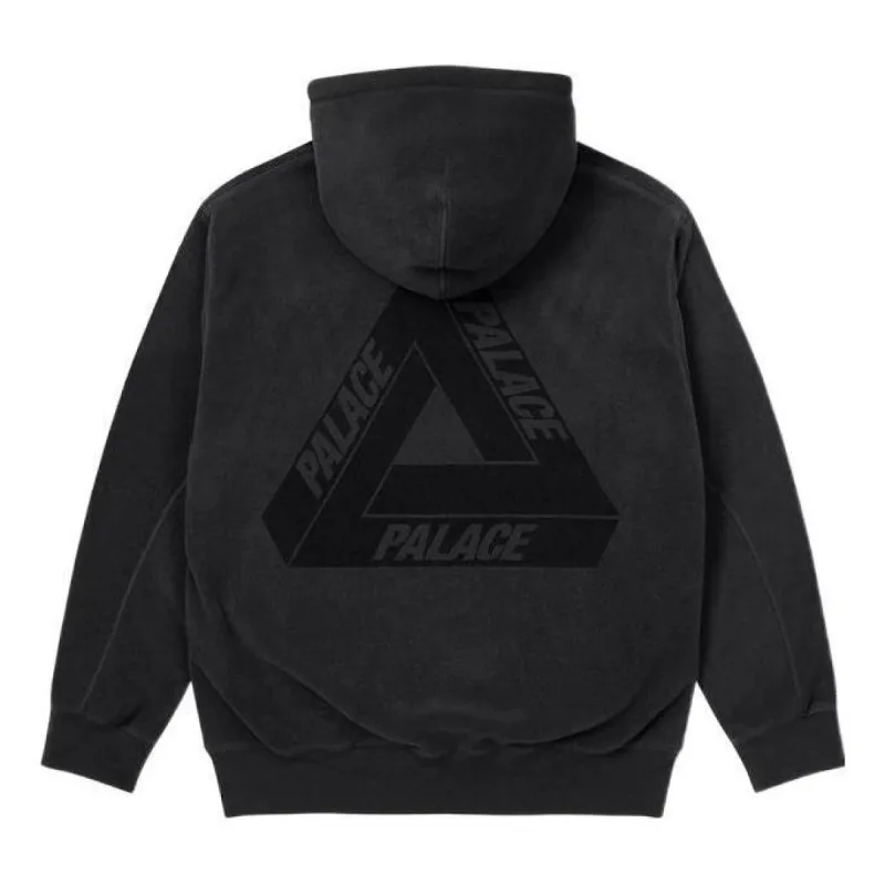 Palace X Rapha Logo Hoodie 'Black' PAL-SS22-160 | Parallel