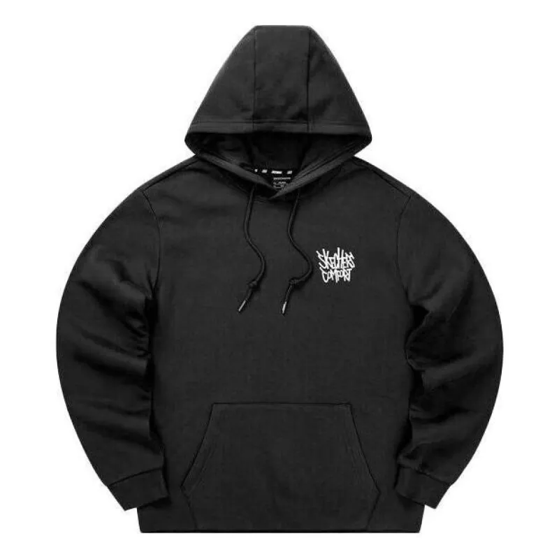 Skechers Graphic Hoodie 'Black White' L322U105-0018 sold by KicksCrew