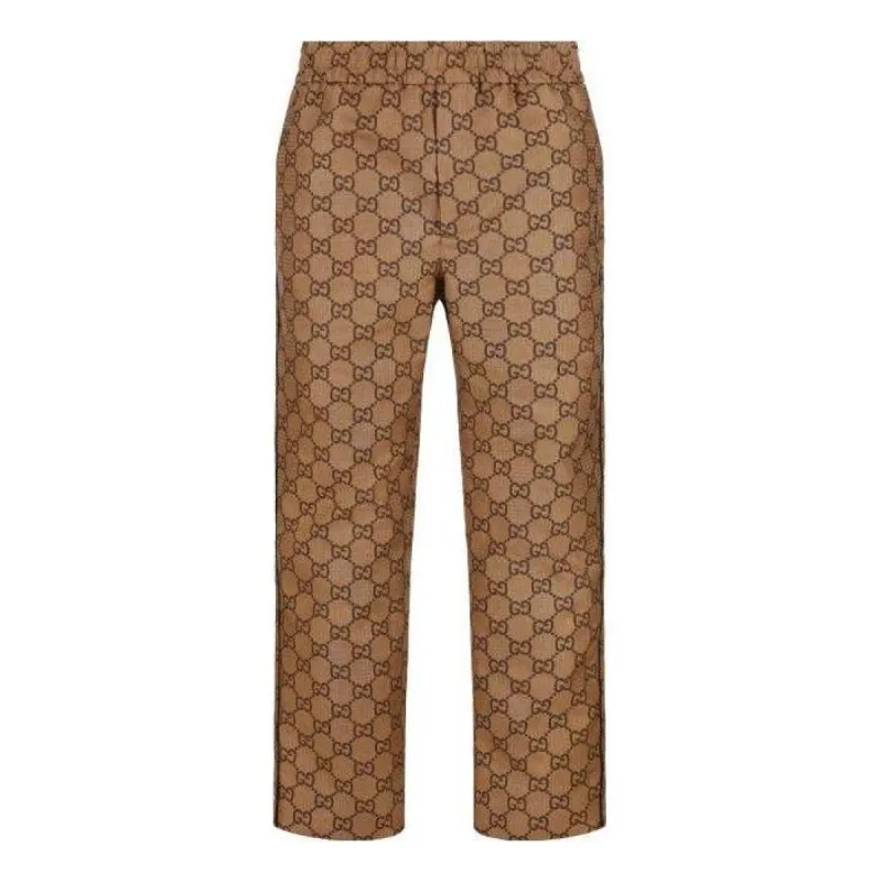 Gucci GG Ripstop Trouser 'Beige Ebony' 722331-ZAJW8-9867 sold by KicksCrew