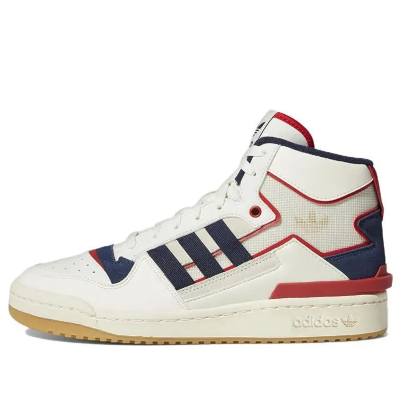 adidas Forum Exhibit Mid 'Inside Out - White Navy Scarlet' HQ1482 sold by KicksCrew