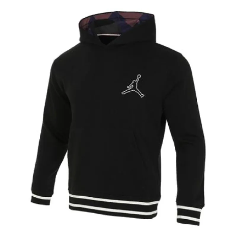 Air Jordan Flight MVP Fleece Pullover Hoodie 'Black' FD7403-010 sold by KicksCrew