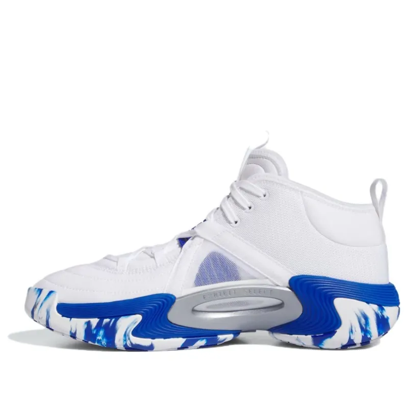 (WMNS) Adidas Exhibit Select Mid 'White Royal Blue' IE9333 sold by KicksCrew