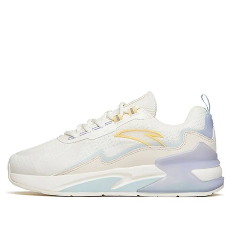 (WMNS) ANTA Casual Sportswear Sneakers 'White Blue Purple Yellow' 922218873-4 sold by KicksCrew