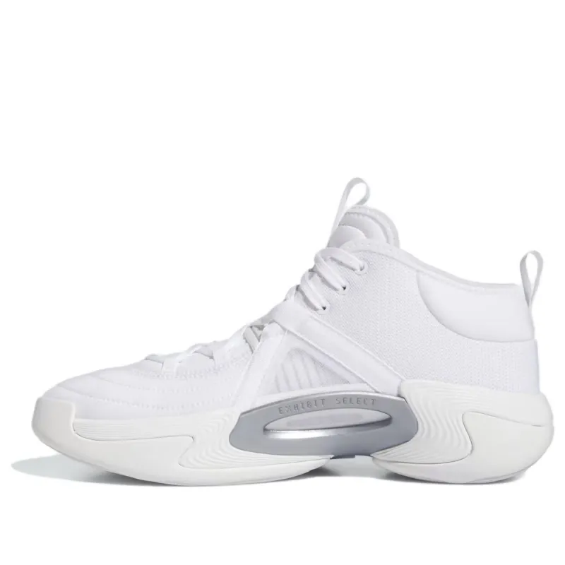 (WMNS) Adidas Exhibit Select Mid 'White Silver Metallic' IE9332 sold by KicksCrew