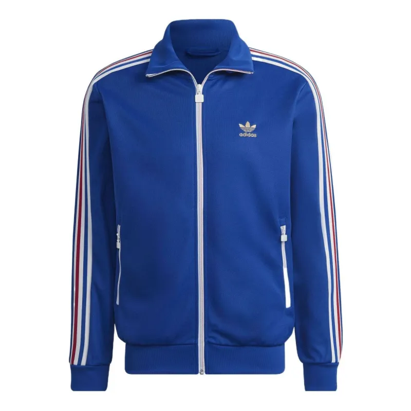 adidas originals Beckenbauer Track Top 'Blue' HK7406 sold by KicksCrew