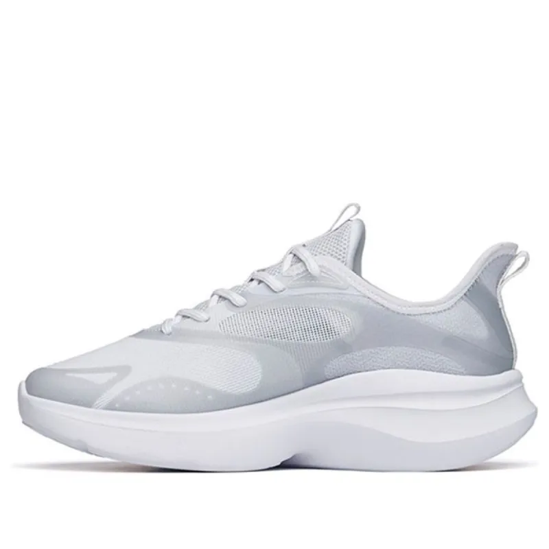 (WMNS) ANTA Leaf Series Running Shoes 'White Grey Silver' 922225520-1 sold by KicksCrew