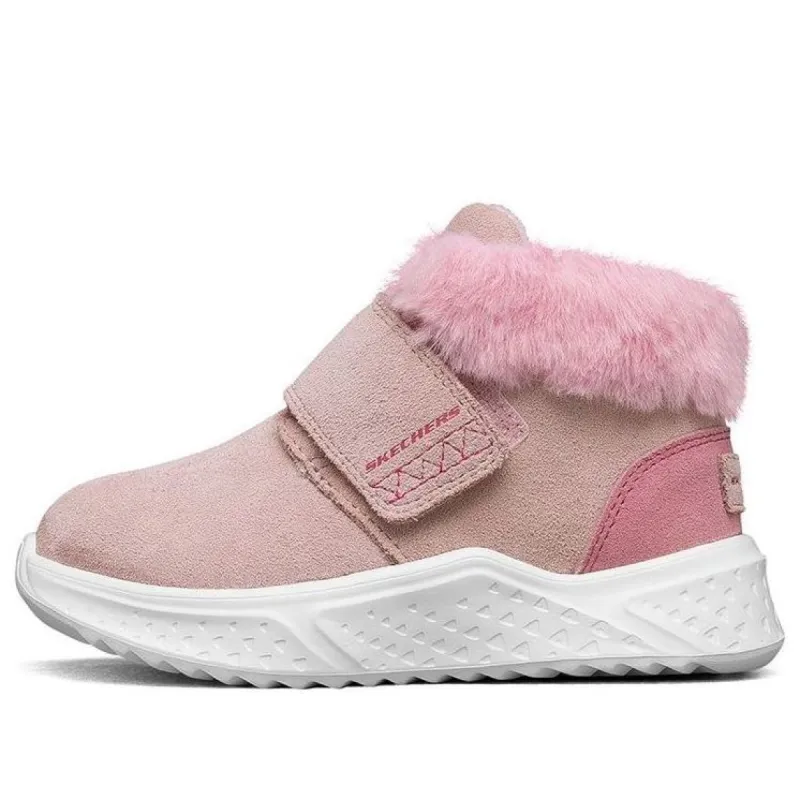 (GS) Skechers Winter Comfy Boots 'Pink White' 664194N-LTPK sold by KicksCrew