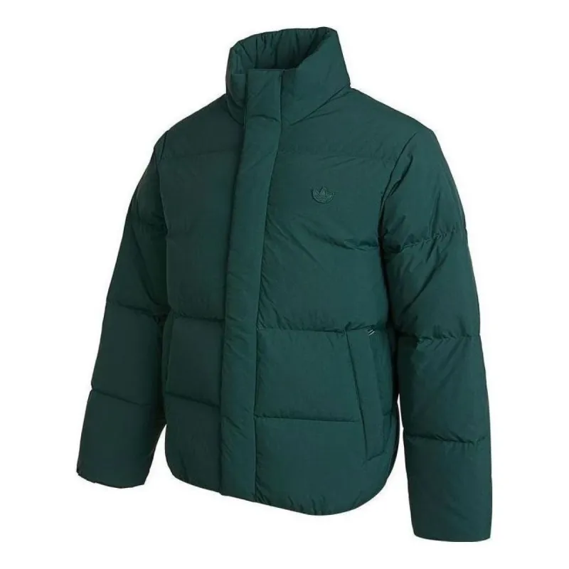 adidas Down Puffer Jacket 'Green' HL9199 sold by KicksCrew