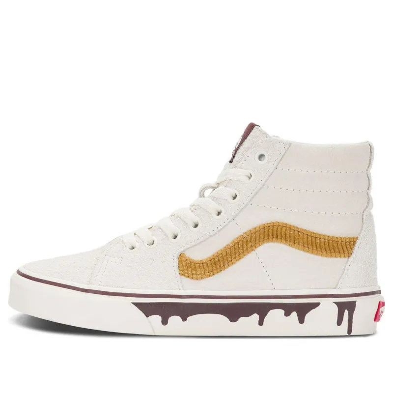 Vans SK8-Hi 'White Yellow' VN0007NPD3M sold by KicksCrew