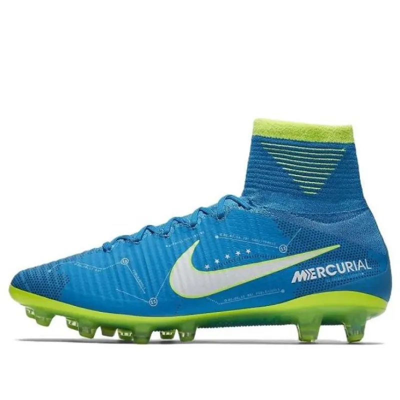 Nike Mercurial Superfly 5 NJR Ag-Pro 'Light Blue Green' 921496-400 sold by KicksCrew