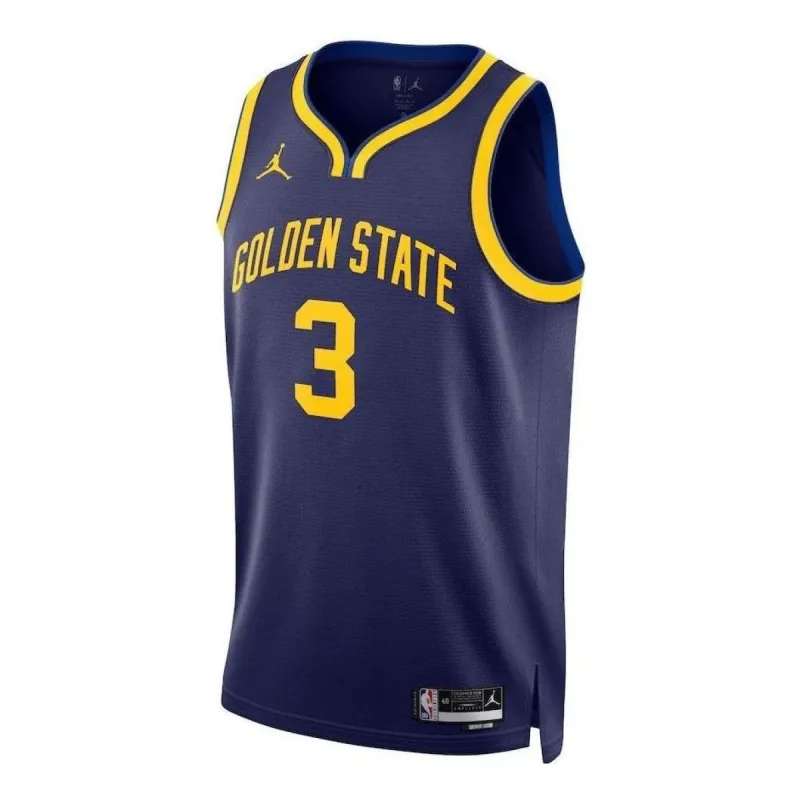 Air Jordan Golden State Warriors Statement Edition 22-23 Jersey 'Jordan Poole 3' DO9526-425 sold by KicksCrew